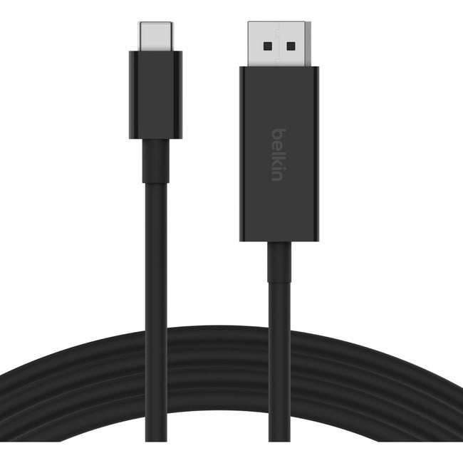 Belkin Connect 2 m DisplayPort/USB-C Data Transfer Cable for Chromebook, MacBook, iPad Pro, Monitor, Projector, Tablet, TV, USB Device, Mobile Device Belkin Connect 2 m DisplayPort/USB-C Data Transfer Cable for Chromebook, MacBook, iPad Pro, Monitor, Projector, Tablet, TV, USB Device, Mobile Device